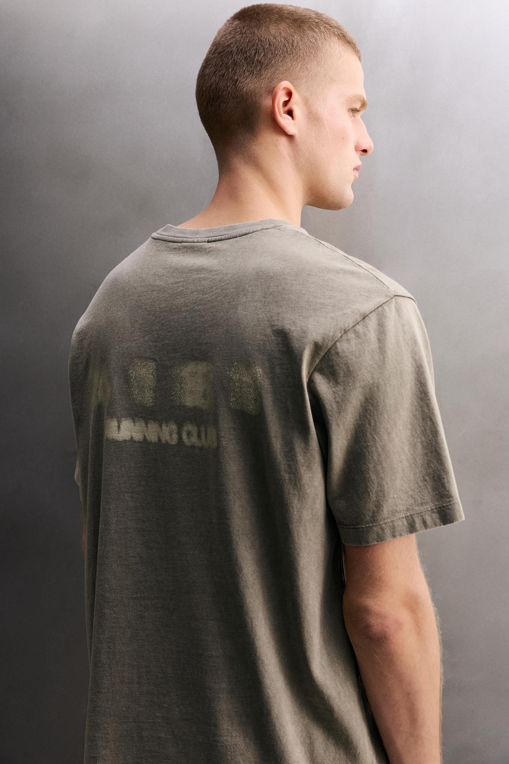 PRINTED GRAPHIC RUNNING T-SHIRT
